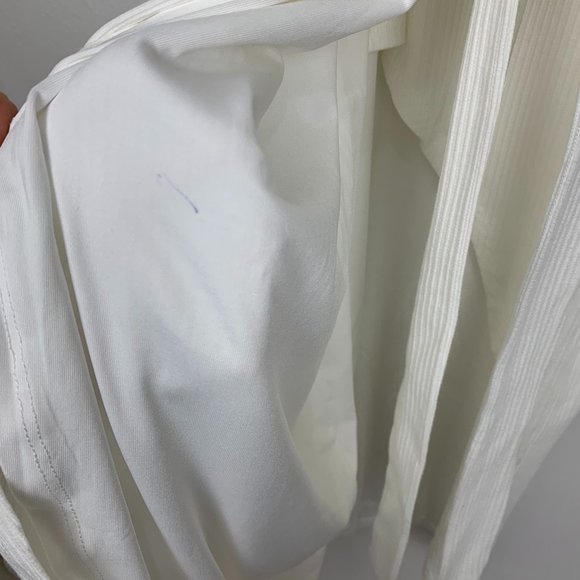 NEW Lovers and Friends Arlo Midi Mini Slit Wrap Dress White XS - Picture 7 of 12